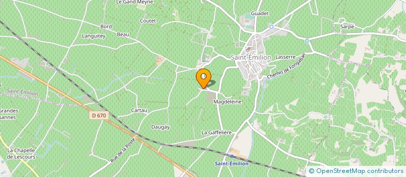 localisation de l'entreprise GFA CHATAIN MICHEAU MAILLOU  SAINT-HIPPOLYTE