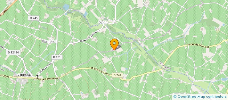 localisation de l'entreprise GFA CHATEAU CERTAN DE MAY  POMEROL