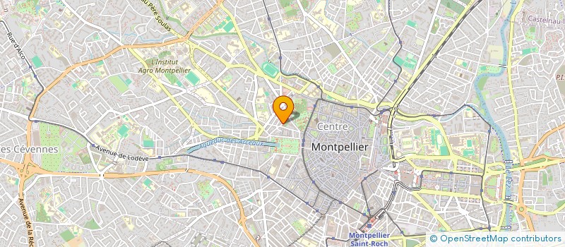 localisation de l'entreprise GFA CHATEAU DE BEAUREGARD à MONTPELLIER