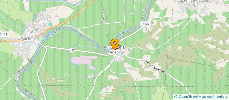 localisation de l'entreprise GFA CHATEAU DE MASSIAC  AZILLE