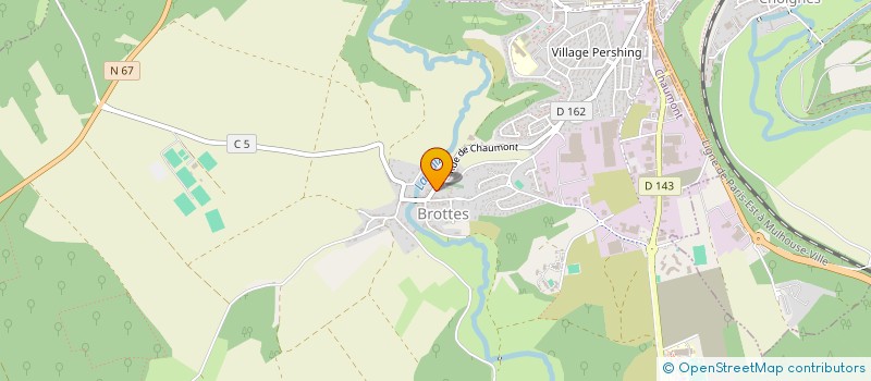 localisation de l'entreprise GFA CHOUFFAUT FRERES à BRETHENAY