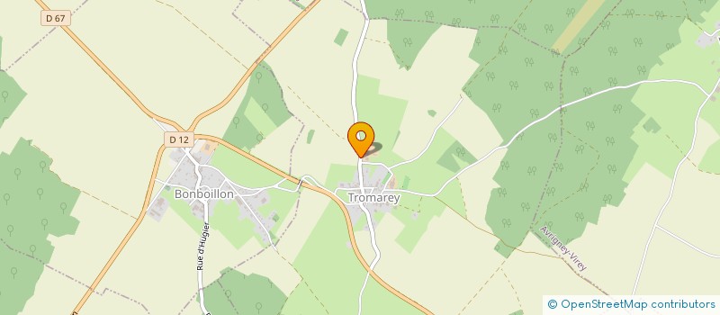 localisation de l'entreprise GFA CLAIRE FONTAINE  TROMAREY