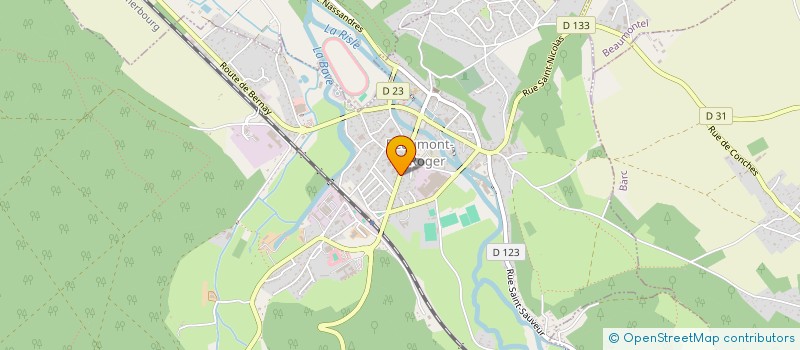 localisation de l'entreprise GFA CLE DES CHAMPS  BEAUMONT-LE-ROGER