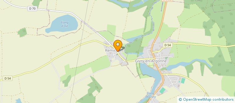 localisation de l'entreprise GFA CLERC  RAPSECOURT