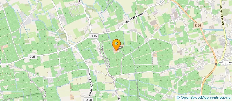 localisation de l'entreprise GFA CLOS D'ARMURE  L'ISLE-SUR-LA-SORGUE