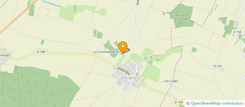 localisation de l'entreprise GFA CLOS DES ORS  SELIGNE