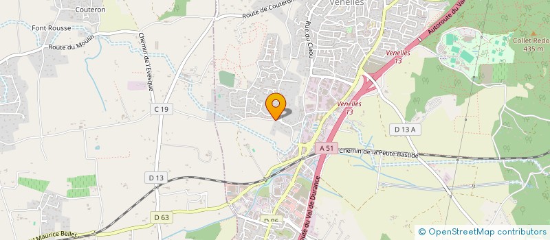 localisation de l'entreprise GFA CLOS SAINT JOSEPH  VENELLES