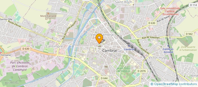 localisation de l'entreprise GFA COLAR-LESUR à ANNEUX