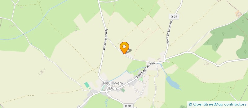 localisation de l'entreprise GFA COMBETTE  AUGY-SUR-AUBOIS