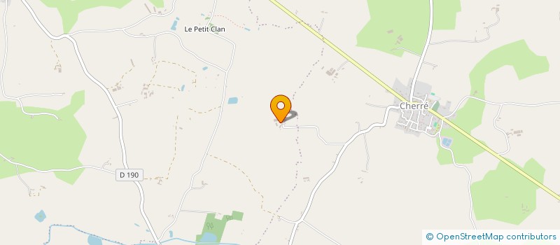 localisation de l'entreprise GFA CONFIDENTIEL  LES HAUTS-D'ANJOU