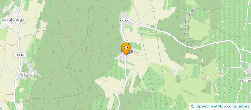 localisation de l'entreprise GFA CONFURON FRERES  VOSNE-ROMANEE