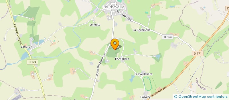 localisation de l'entreprise GFA COPAINS COMME COCHONS  COURBEVEILLE