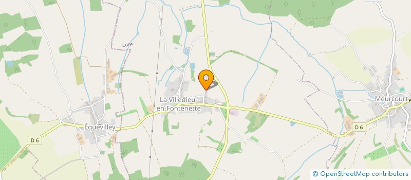 localisation de l'entreprise GFA CORNUEZ  EQUEVILLEY