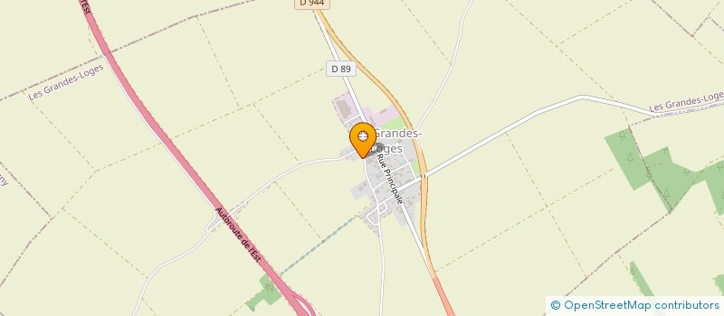 localisation de l'entreprise GFA COUR LA DAME  LES GRANDES-LOGES