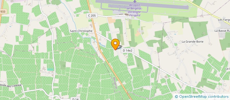 localisation de l'entreprise GFA COURCELLE LAJONIE à BERGERAC