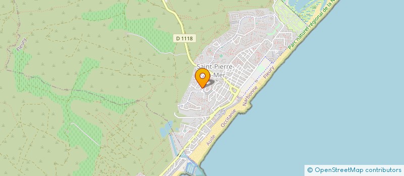 localisation de l'entreprise GFA COURTAL CREMAT  FLEURY