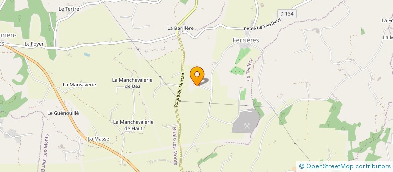 localisation de l'entreprise GFA CROCHET INVESTISSEMENT  LE TEILLEUL