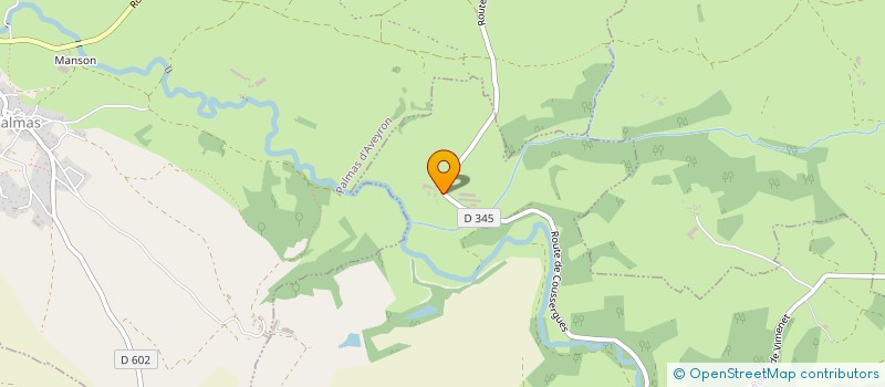 localisation de l'entreprise GFA CURAN DE BARBARES  GAILLAC-D'AVEYRON