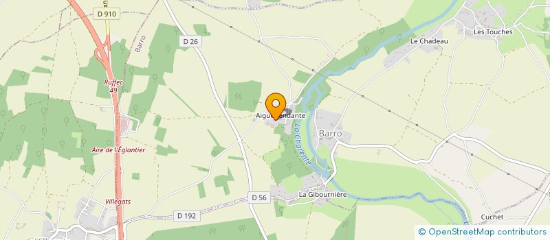 localisation de l'entreprise GFA D'AIGUEPENDANTE à BARRO