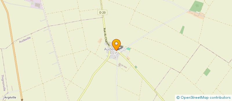 localisation de l'entreprise GFA D'ARGEVILLE à AUDEVILLE