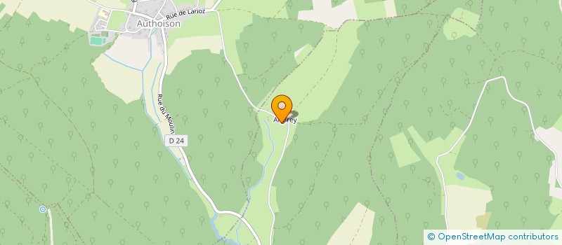 localisation de l'entreprise GFA D'ARGIREY  VILLERS-PATER