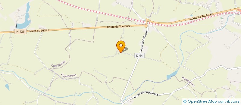 localisation de l'entreprise GFA D'ARIFA à PUYLAURENS