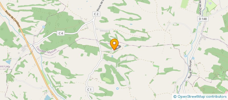 localisation de l'entreprise GFA D'ARNAULIN  CASTIN