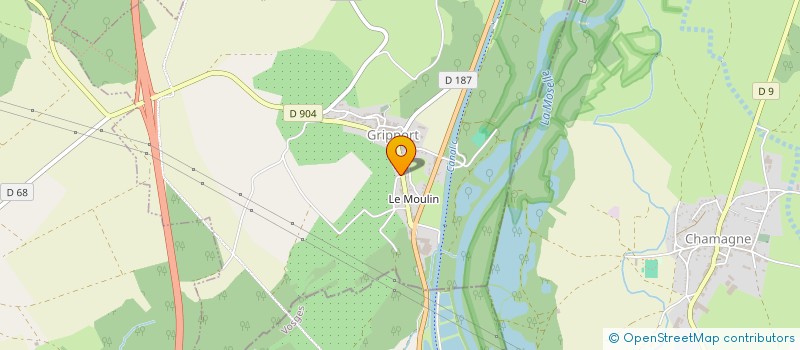 localisation de l'entreprise GFA D'AUTREVAL  BREMONCOURT