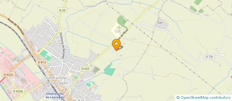 localisation de l'entreprise GFA D'ENCURVEILLE  VILLEFRANCHE-DE-LAURAGAIS