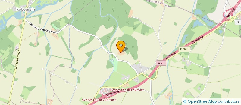 localisation de l'entreprise GFA D'EPAGNES à MEUNET-SUR-VATAN