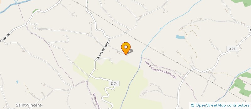 localisation de l'entreprise GFA D'ESPIEMONTS  SAINT-PAUL-D'ESPIS