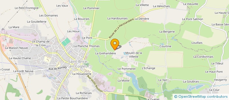 localisation de l'entreprise GFA D'ESTRAN  MAEN ROCH