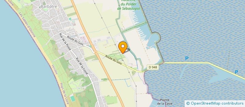 localisation de l'entreprise GFA D'ORGEVAL  BARBATRE