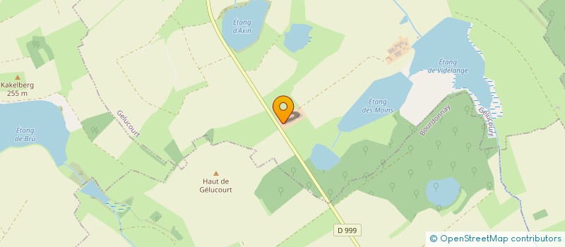 localisation de l'entreprise GFA D ORMANGE  GELUCOURT