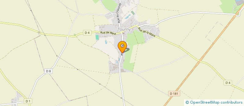 localisation de l'entreprise GFA DAD  VEXIN-SUR-EPTE