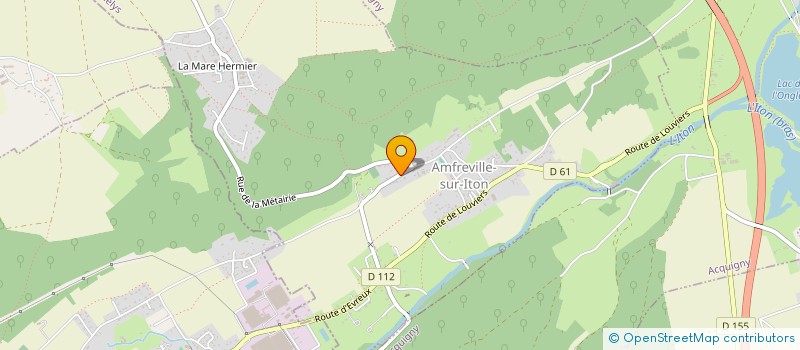 localisation de l'entreprise GFA DAME MARIE  AMFREVILLE-SUR-ITON