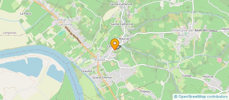 localisation de l'entreprise GFA DANCHOTTE  PAILLET