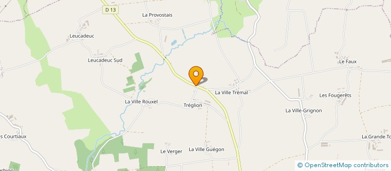 localisation de l'entreprise GFA DANET  GUILLIERS