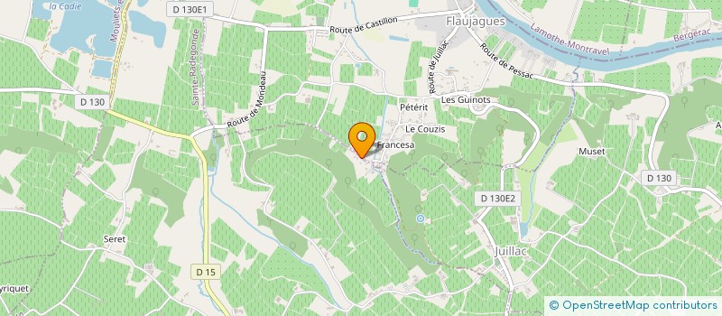 localisation de l'entreprise GFA DANIEL ET JEAN PIERRE DAL PRA  RUCH