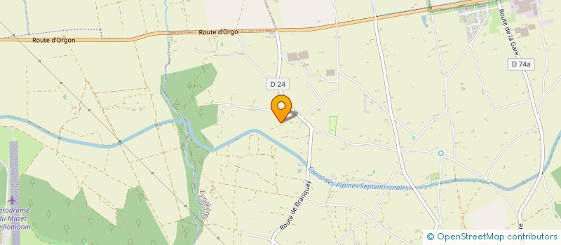 localisation de l'entreprise GFA DAUPHINE PROVENCE  EYGALIERES