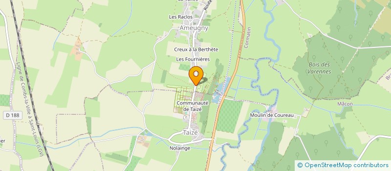 localisation de l'entreprise GFA DAVANTURE  SAINT-MARTIN-DU-TARTRE