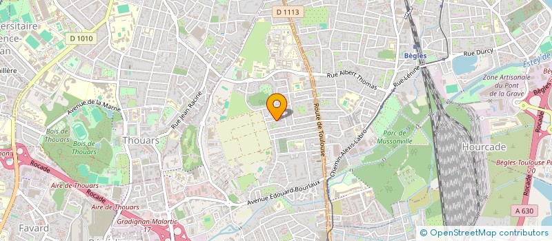 localisation de l'entreprise GFA DE BARDINS  CADAUJAC