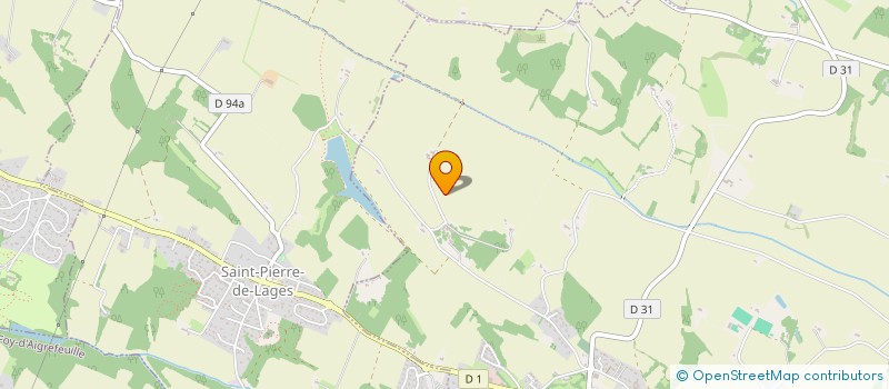 localisation de l'entreprise GFA DE BARRADE  LANTA