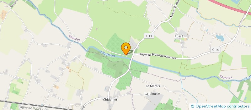 localisation de l'entreprise GFA DE BEAUMOIS à ALLONNES