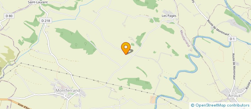 localisation de l'entreprise GFA DE BEAUSEJOUR  LES CASSES