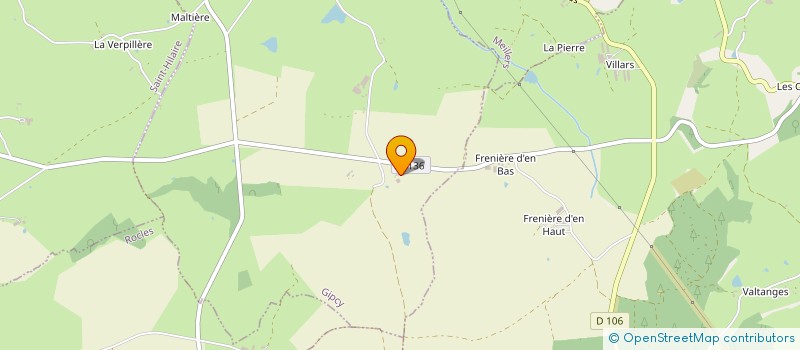 localisation de l'entreprise GFA DE BEAUVOIR  GIPCY