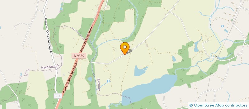 localisation de l'entreprise GFA DE BEL AIR  BENQUET