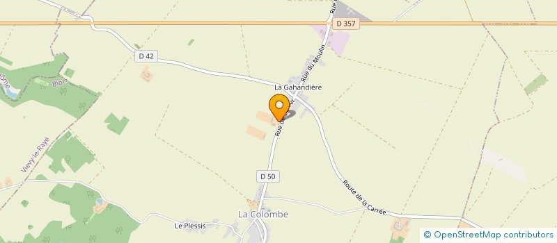 localisation de l'entreprise GFA DE BEL AIR  BEAUCE LA ROMAINE