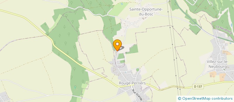 localisation de l'entreprise GFA DE BESANGUET  EPREVILLE-PRES-LE-NEUBOURG