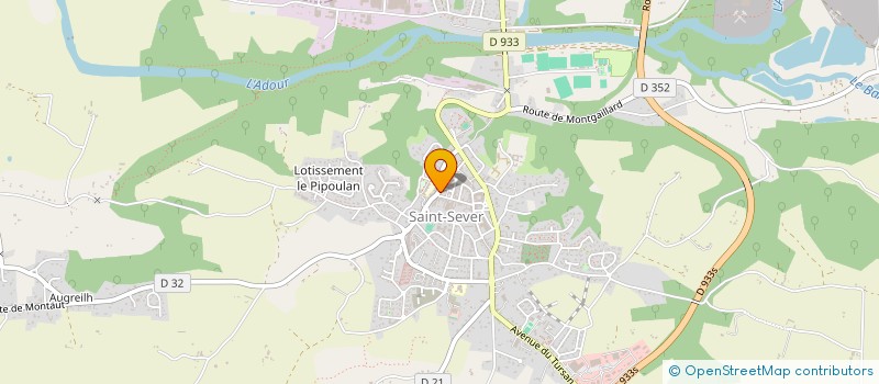 localisation de l'entreprise GFA DE BIZENS à SAINT-SEVER